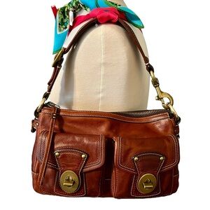 ‼️SOLD‼️ Coach 65th Anniversary Legacy Whiskey Brown  Handbag #10328 Vintage Bag